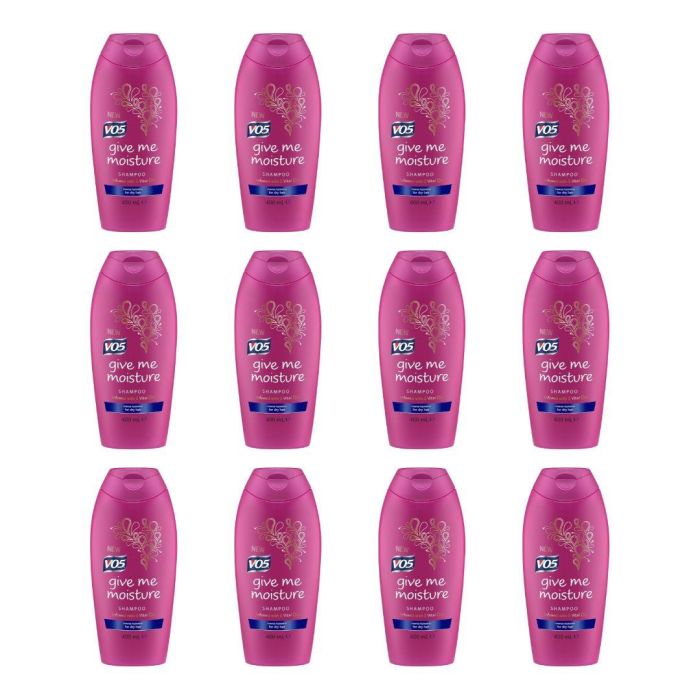VO5 Give Me Moisture Shampoo for Dry Hair 400 ML - Pack of 12
