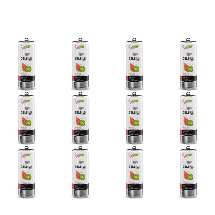 Celsius Kiwi Guava Energy Drink 355ml - Pack of 12