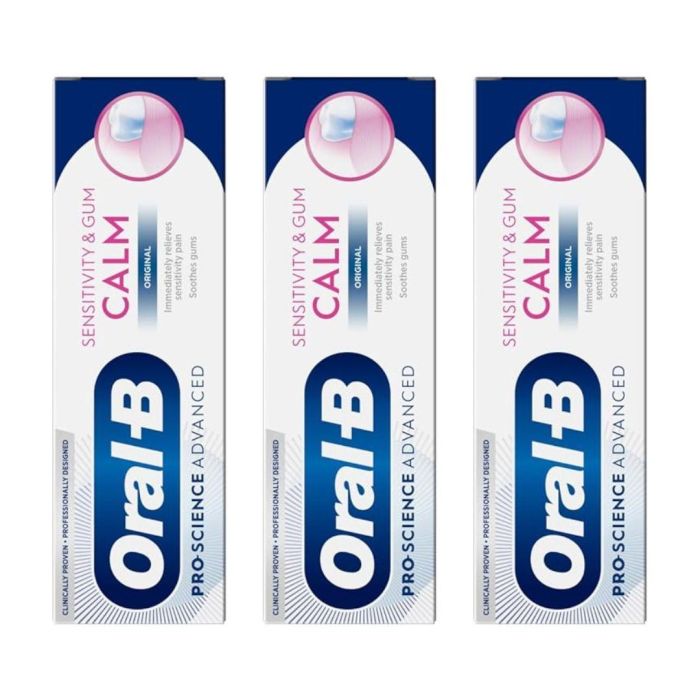 Oral-B Sensitivity & Gum Calm Original Toothpaste 75 ML - Pack of 3