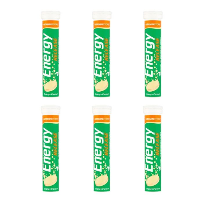 Vitamin Store Energy Release Effervescent 20 Tablets - Pack of 6