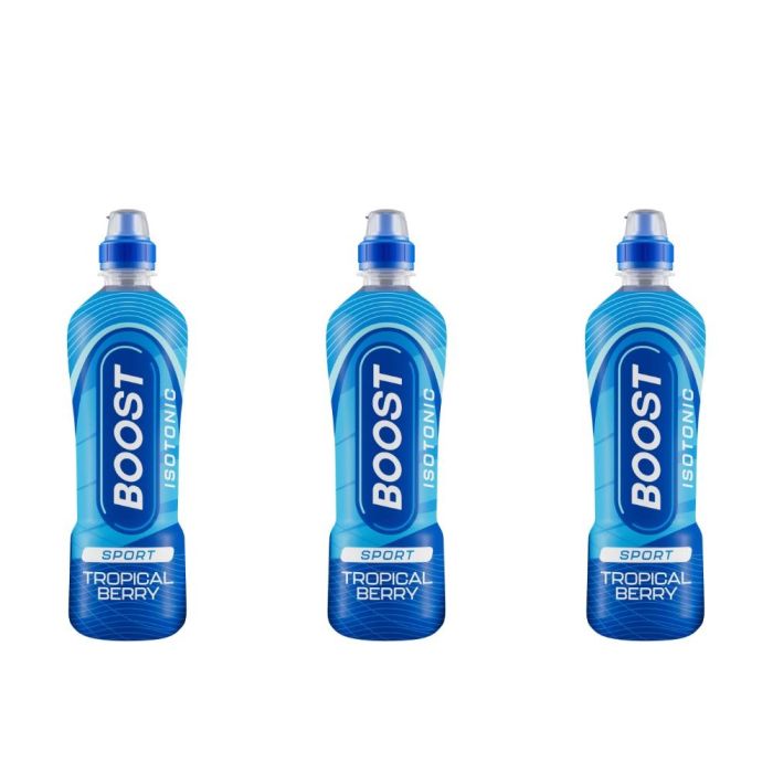 Boost Sport Tropical Berry Isotonic Drink 500ml - Pack of 3