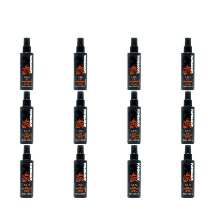 Toni & Guy Flexible Lightweight Flexi Definition Men Hair Styling Gel 150ml - Pack of 12