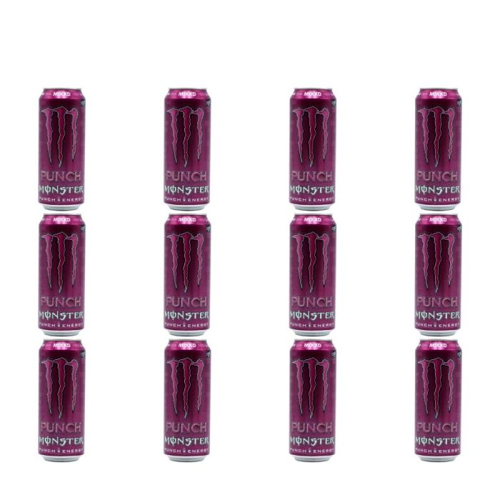 Monster Energy MIXXD Punch Drink 500ml - Pack of 12