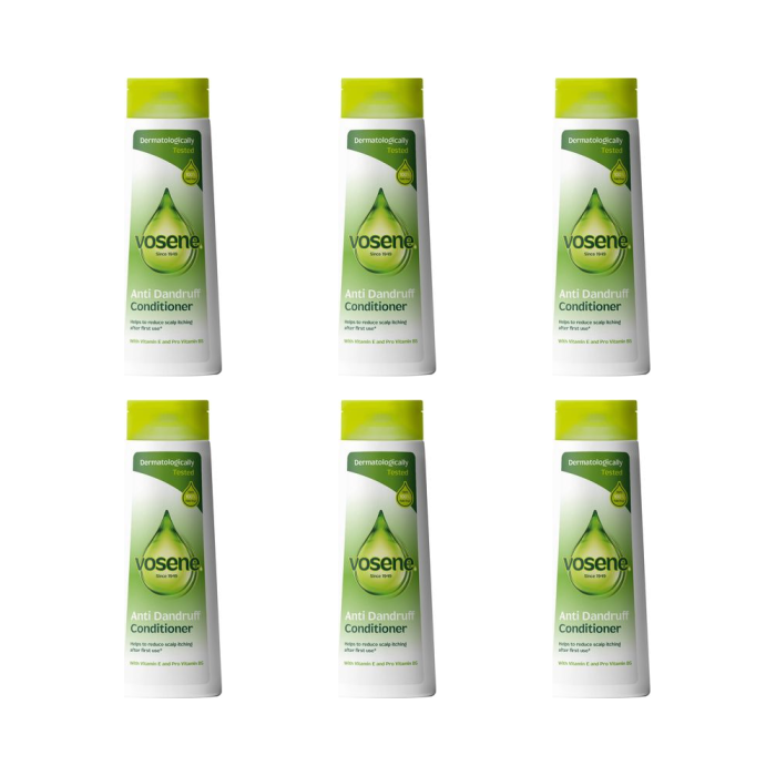 Vosene Anti-Dandruff Original Conditioner 500ml - Pack of 6