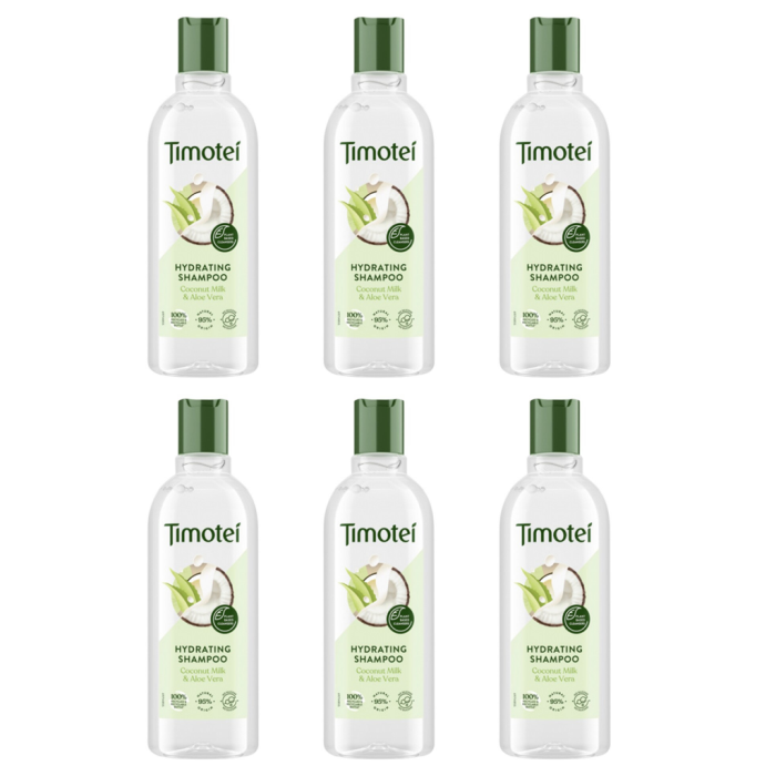 Timotei Hydrating Shampoo - 300ml - Pack of 6