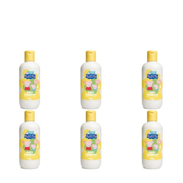 Grow With Peppa Pig Baby Shampoo 350ml - Pack of 6