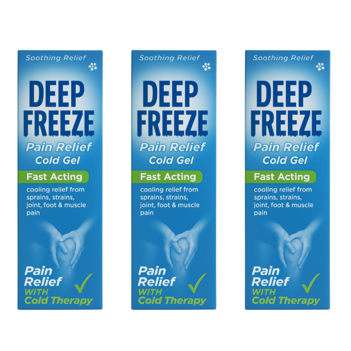 Deep Freeze Pain Relief Cold Gel 35g - Pack of 3