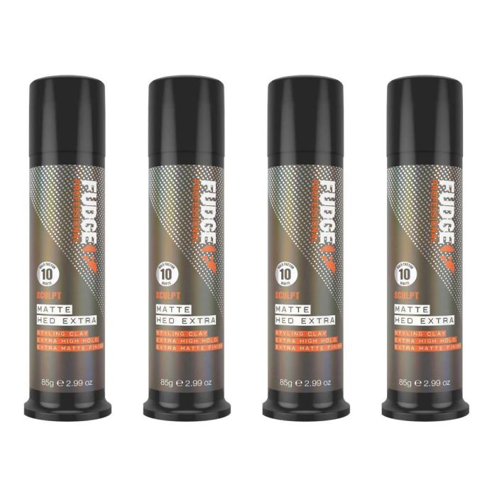 Fudge Matte Hed Extra Styling Clay 85 ML - Pack of 4