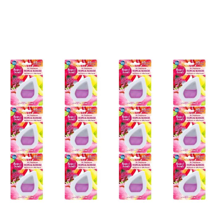 Perfect Scents Tropical Blossom Air Freshener 7.5ml - Pack of 12