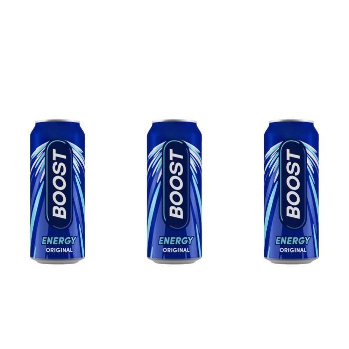 Boost Original Energy Drink Can 500ml - Pack of 3