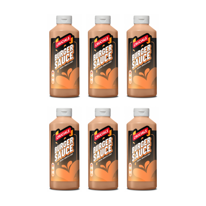 Crucials Burger Sauce 500ml - Pack of 6