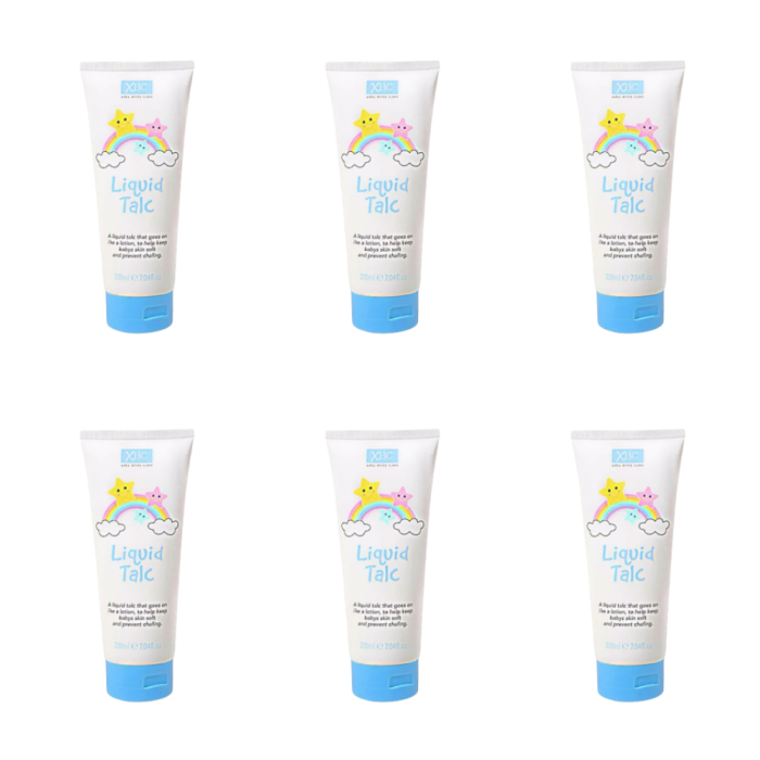 XBC Liquid Talc 200ml - Pack of 6