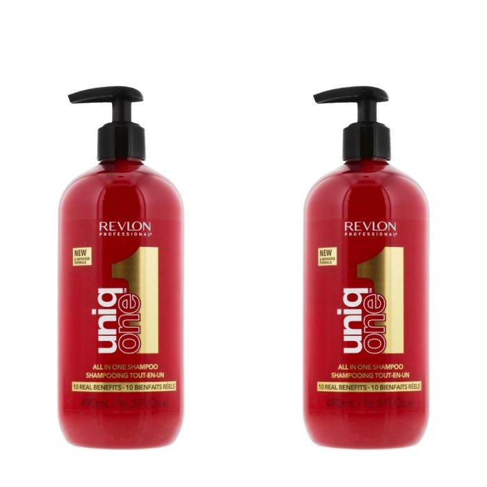 Revlon UniqOne All In One Shampoo 490ml - Pack of 2