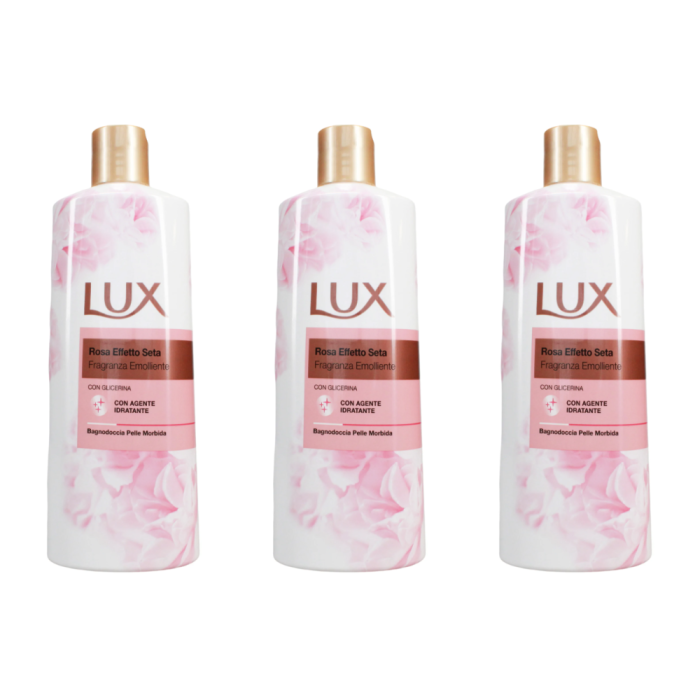 Lux Soft Rose Body Wash 500ml - Pack of 3