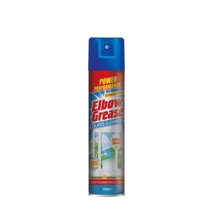 Elbow Grease Glass Cleaner Aerosol 300ml
