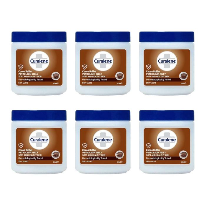Curalene Cocoa Butter Petroleum Jelly 225 ML - Pack of 6