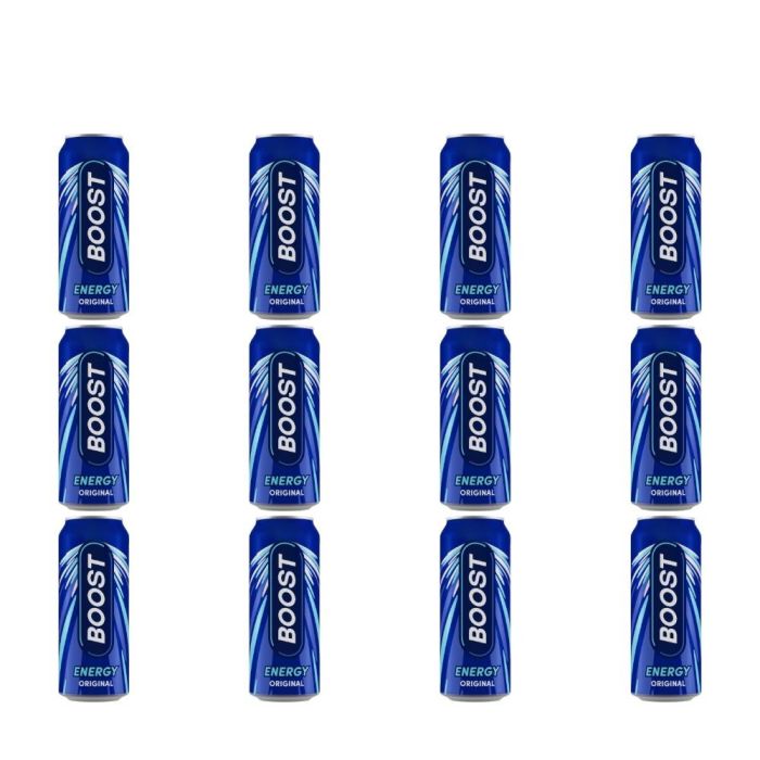 Boost Original Energy Drink Can 500ml - Pack of 12