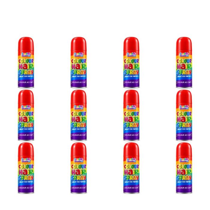 Special Occasions Colour Hair Spray Assorted 200ml - Pack of 12