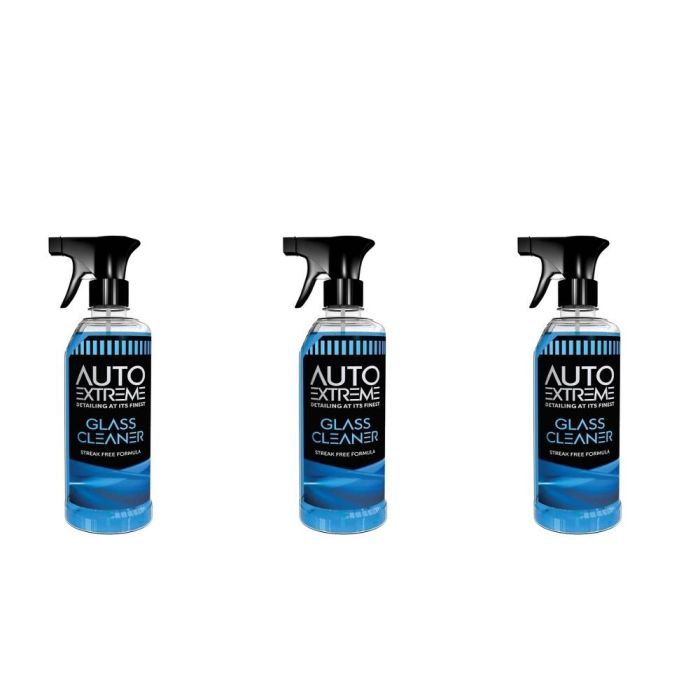 Auto Extreme Glass Cleaner Streak Free Trigger Spray 720ml - Pack of 3