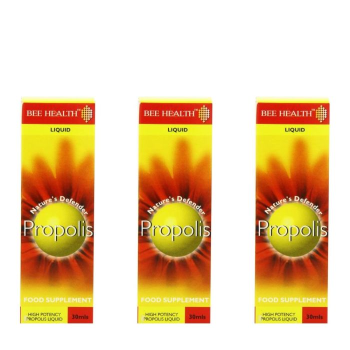 Bee Health High Potency Propolis Liquid 30ml - Pack of 3