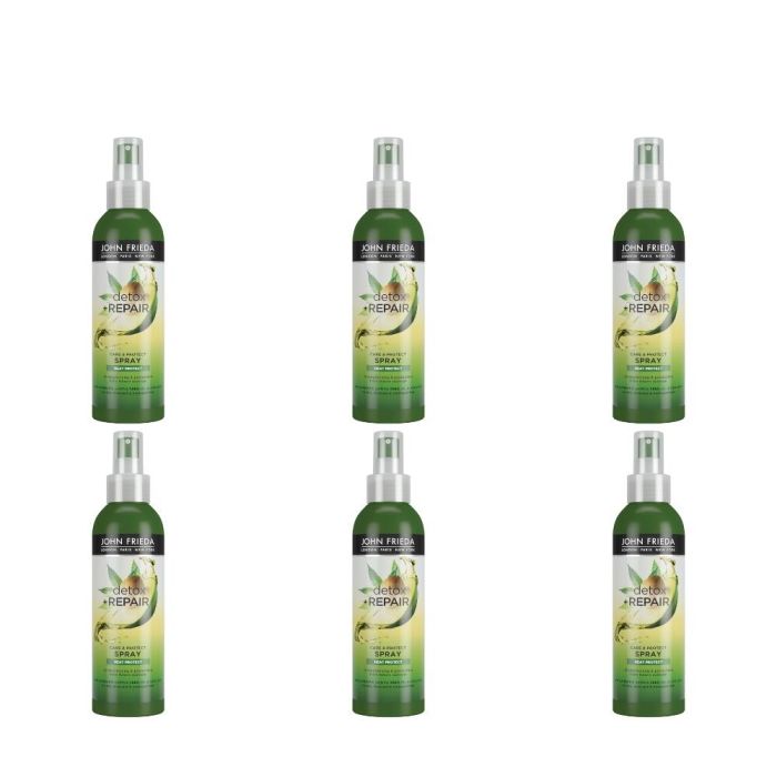 John Frieda Detox Repair Heat Protect Spray 200ml - Pack of 6
