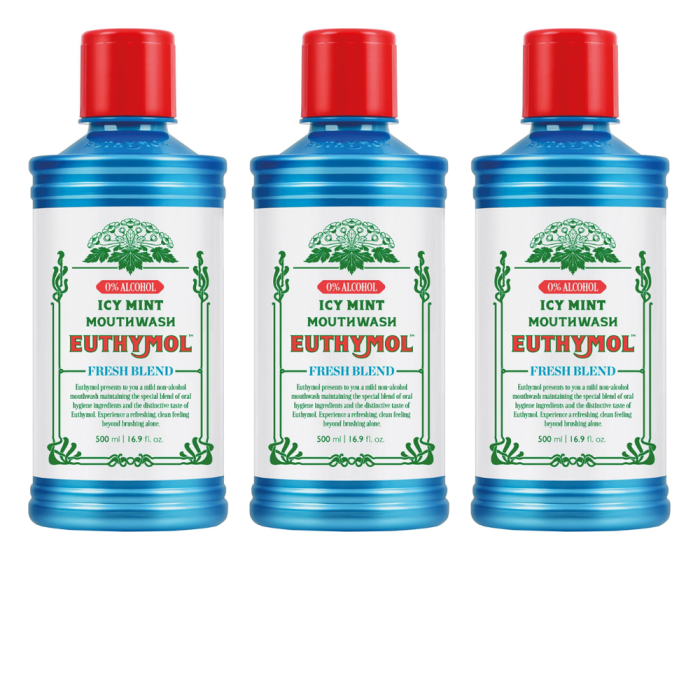 Euthymol Icy Mint Mouthwash 500ml
