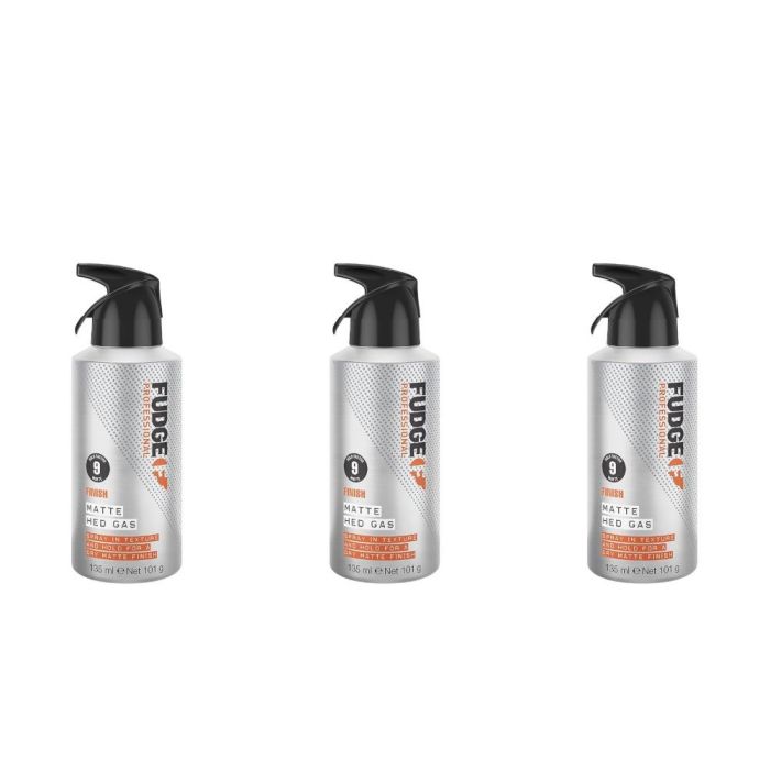 Fudge Matte Hed Gas Hair Spray 135ml - Pack of 3