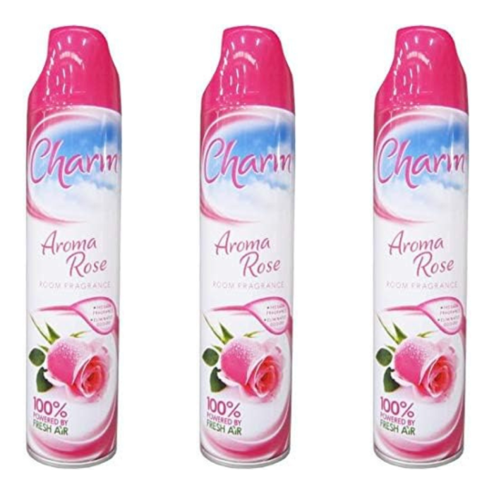 Charm Aroma Rose Room Air Freshener Spray 240ml 
