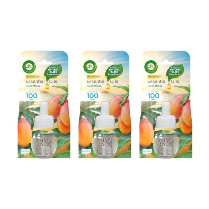 Airwick Air Freshener Electrical Plug-In Island Mango 19ml refill
