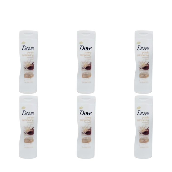 Dove Shea Butter Body Lotion 250ml - Pack of 6