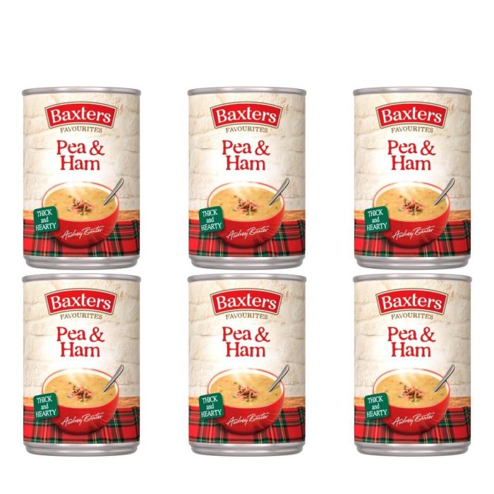 Baxters Pea & Ham Soup 400g - Pack of 6