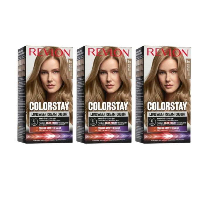 Revlon ColorStay Longwear Cream Color Medium Beige Blonde 165ML - Pack of 3