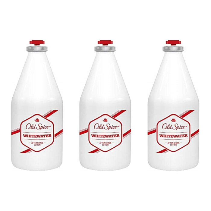 Old Spice Whitewater Watery Scent Aftershave Lotion 100ML - Pack of 3
