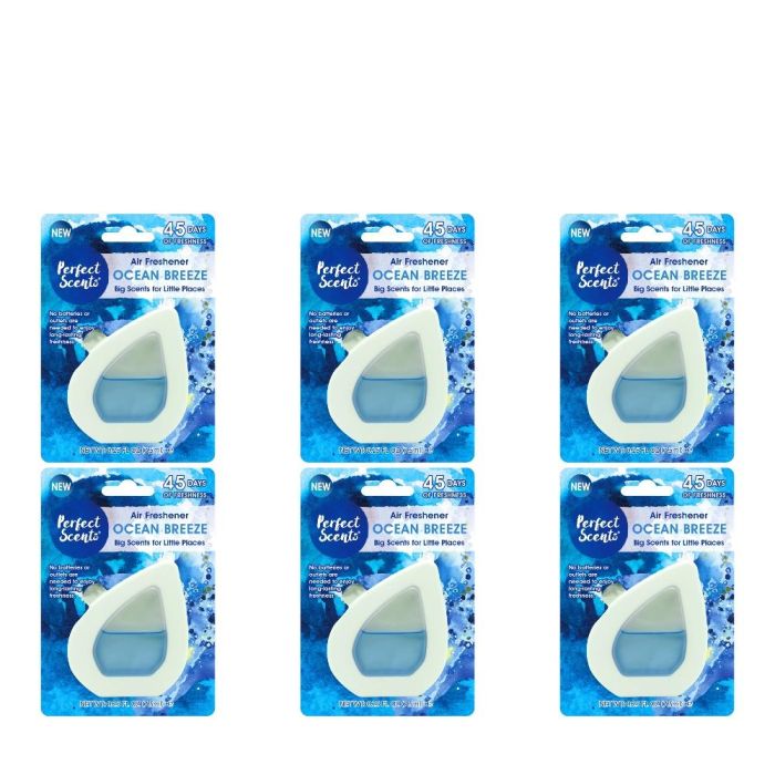 Perfect Scents Ocean Breeze Air Freshener 7.5ml - Pack of 6