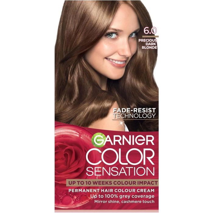 Garnier Color Sensation 6.0 Precious Dark Blonde Permanent Hair Dye