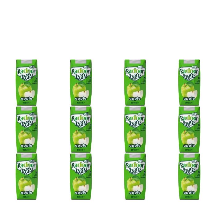 Radnor Fruits Apple Still Juice Drink 200ml - Pack of 12