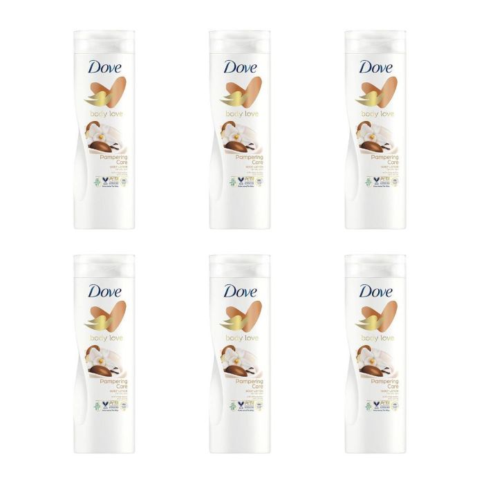 Dove Body Lotion With Shea Butter & Vanilla 400 ML - Pack of 6
