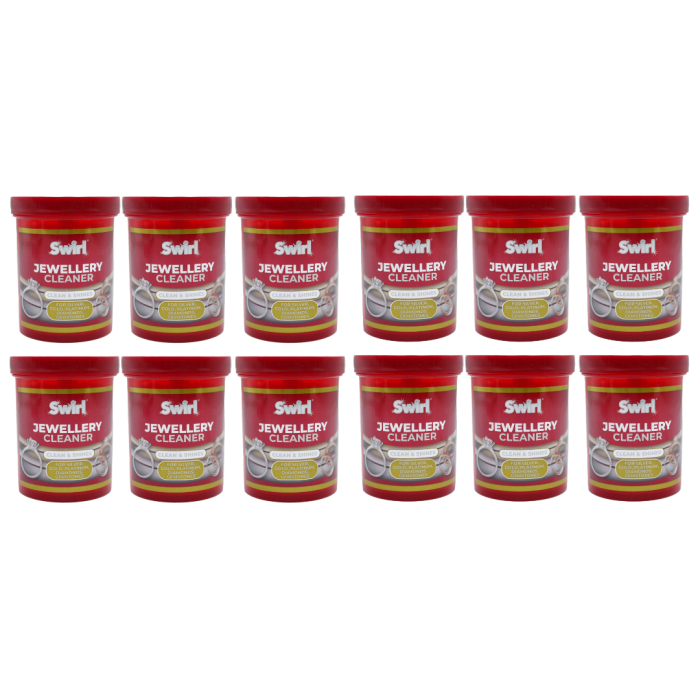 Swirl Jewellery Cleaner Cleans & Shines Liquid Solution 145 ml - Pack of 12