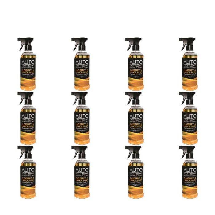 Auto Extreme Fabric & Upholstery Foaming Cleaner 720ml - Pack of 12