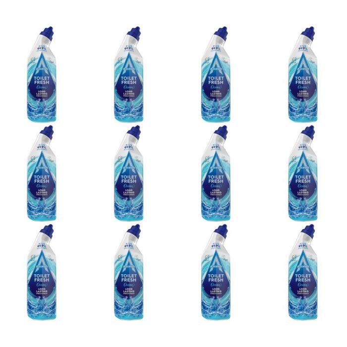 Astonish Ocean Toilet Fresh Gel Cleaner 750ml - Pack of 12