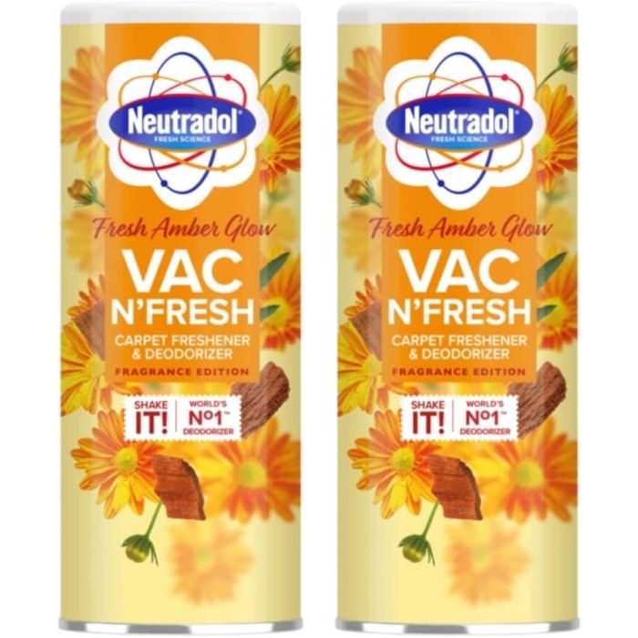Neutradol Vac 'n' Fresh Amber Glow Carpet Freshener x 2