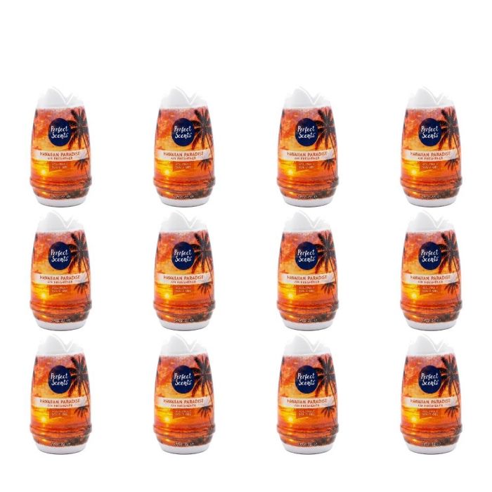 Perfect Scents Hawaiian Paradise Solid Gel Air Freshener 221g - Pack of 12
