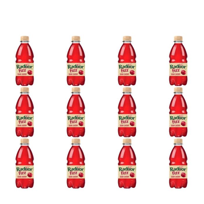Radnor Fizz Sour Cherry Sparkling Drink 330ml - Pack of 12