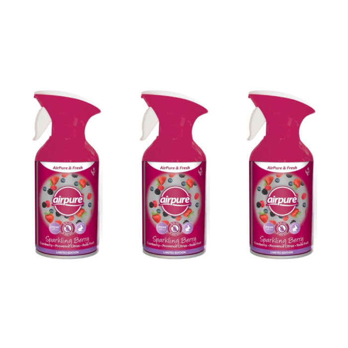 Airpure Air Freshener Spray Sparkling Berry 250ml 
