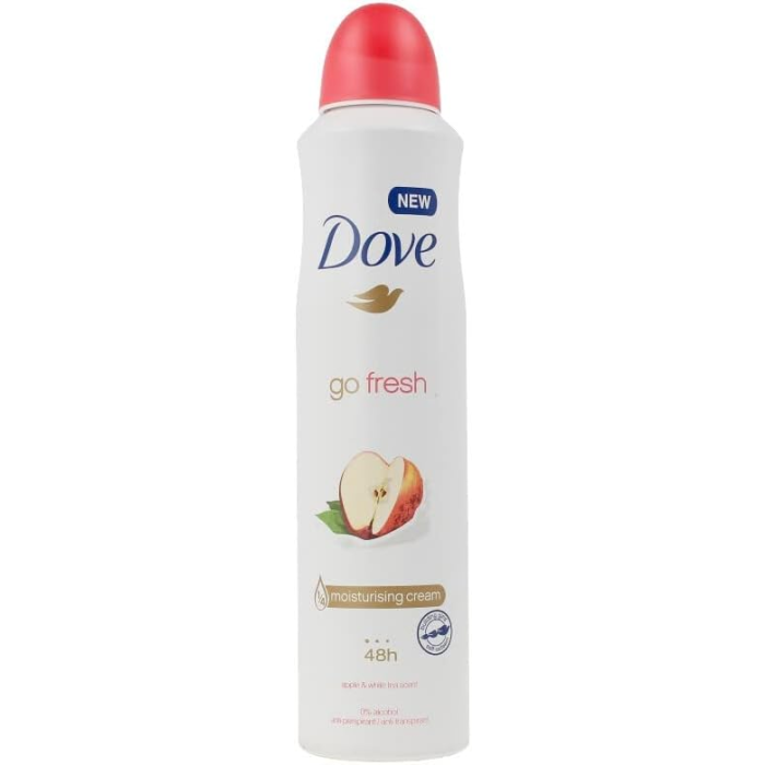 Dove Apple & White Tea Antiperspirant Deodorant Spray 250ml