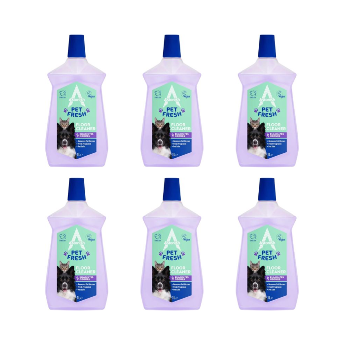 Astonish Pet Fresh Floor Cleaner 1L - Pack of 6