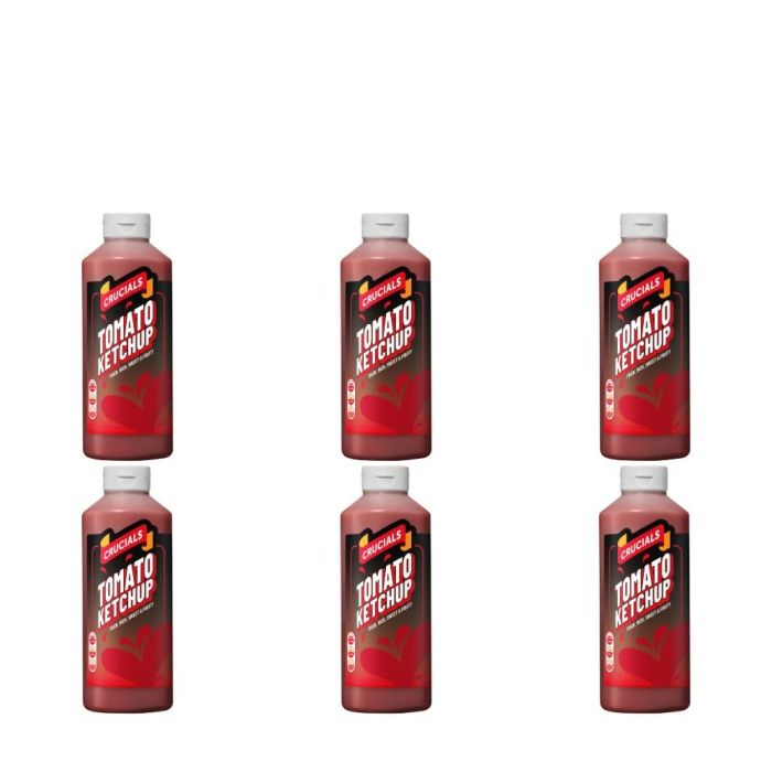 Crucials Tomato Ketchup 500ml - Pack of 6