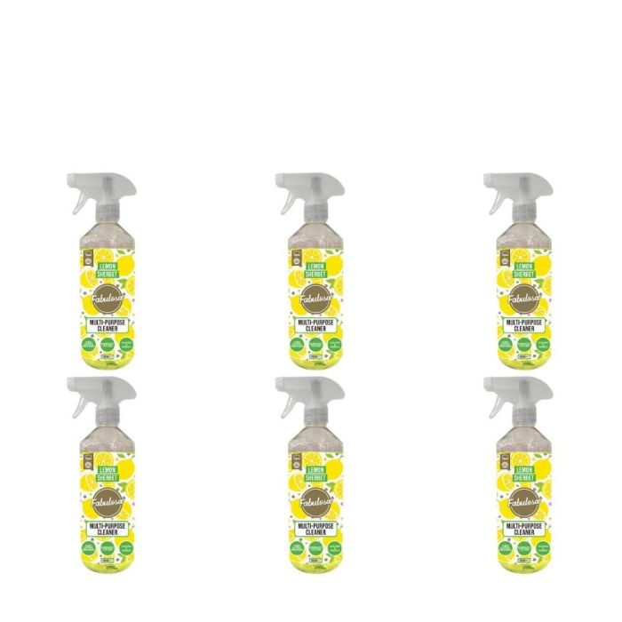 Fabulosa Lemon Sherbet Multi Purpose Cleaner 500ml - Pack of 6