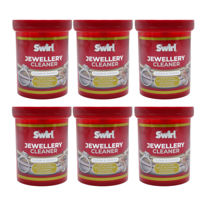 Swirl Jewellery Cleaner Cleans & Shines Liquid Solution 145 ml - Pack of 6