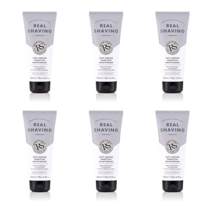 The Real Shaving Company Anti Ageing Moisturiser 100 ML - Pack of 6